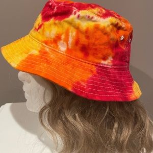 3 for $15 Tie dye sunburst bucket hat